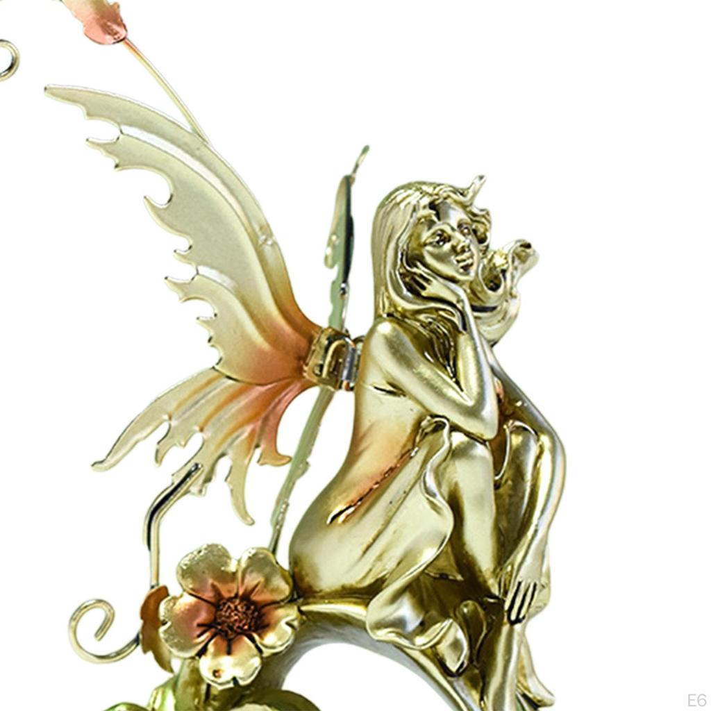 Фея Ангел Сад Статуя Статуэтка Газон Орнамент Декоративный Дисплей Статуя для Балкона