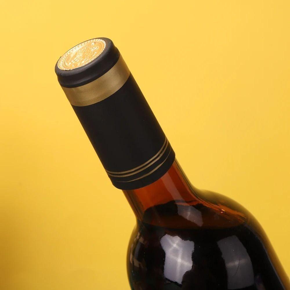 100 шт. отрывной язычок винная термоусадочная пленка обертывание ПВХ винная бутылка крышка винная бутылка с прямым горлом