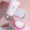 PEACHPOPO [НАБОР] Skin Fit Tone-Up Perfect Sun + Glow Vegan Cushion