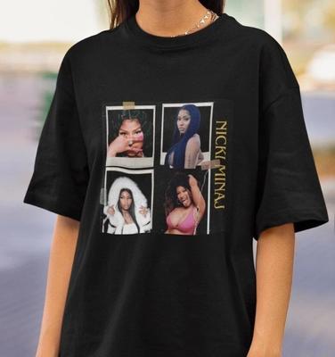 Футболка Nicki Minaj Подарок для Футболки 90-х Винтажный Бутлег Унисекс Рэп Футболка