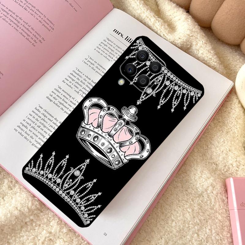 Чехол с короной Короля и Королевы для Samsung Galaxy M31 M13 M11 M12 M14 M15 M06 M16 M36 M56 M53 M32 M52 M35 M55 M34 M54