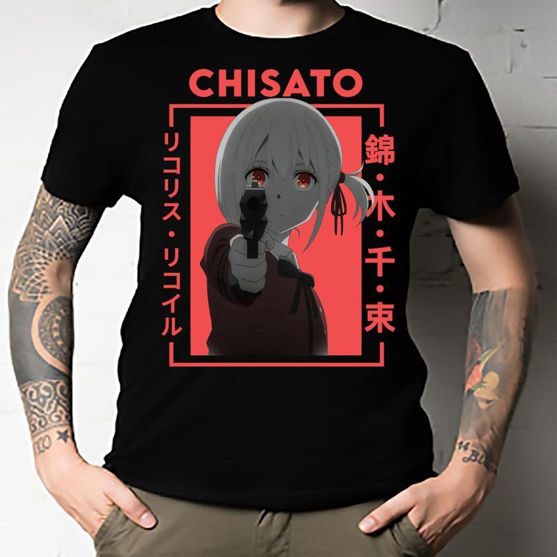 Lycoris Recoil Chisato Classic T Shirt All Size