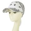 Fashion Wide Brim Baseball Caps Head Scarf Lightweight Pre-Tied Sun Visor Turban Breathable Bandana Scarf Cap Women Outdoor