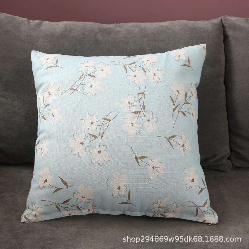 Льняная наволочка в скандинавском стиле с логотипом для дома и дивана