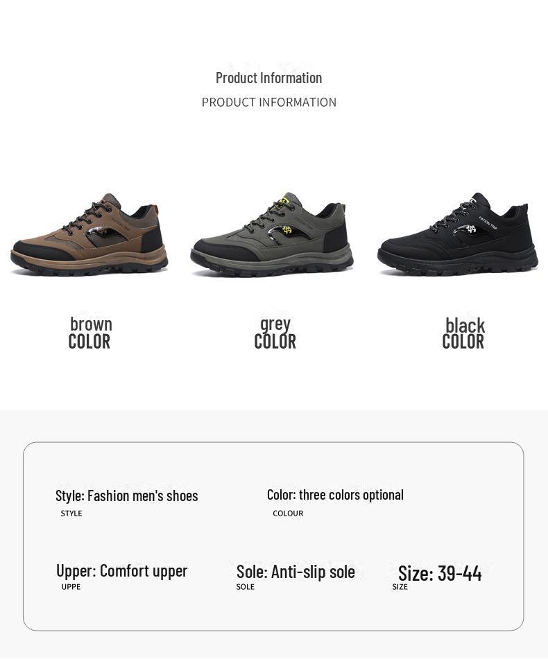 Мужские водонепроницаемые нескользящие походные ботинки — прочные и удобные для приключений на свежем воздухе и прогулок