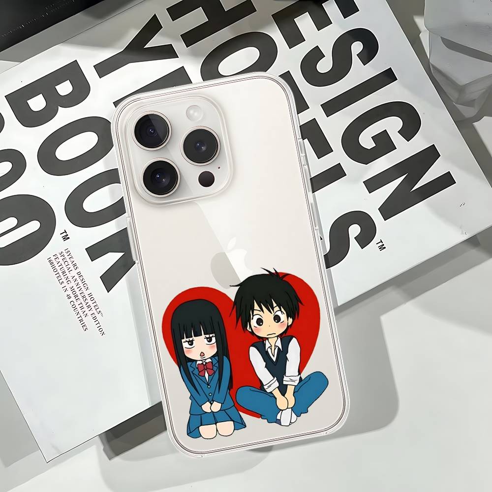 Милый K-Kimi Ni Todoke Чехол для телефона Мягкий прозрачный чехол для iPhone 17 16 15 14 13 12 11 Pro Max Mini Plus Чехол-обложка