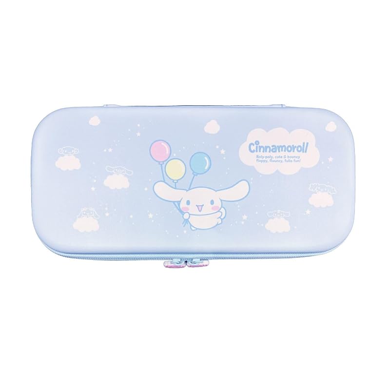 Цветной кейс Allone из ЭВА для игр - Персонажи Sanrio 2 - Киннаморолл - 14,5 x 4 x 30 см - Совместим с Switch 2 - Удобен для переноски - Защищает