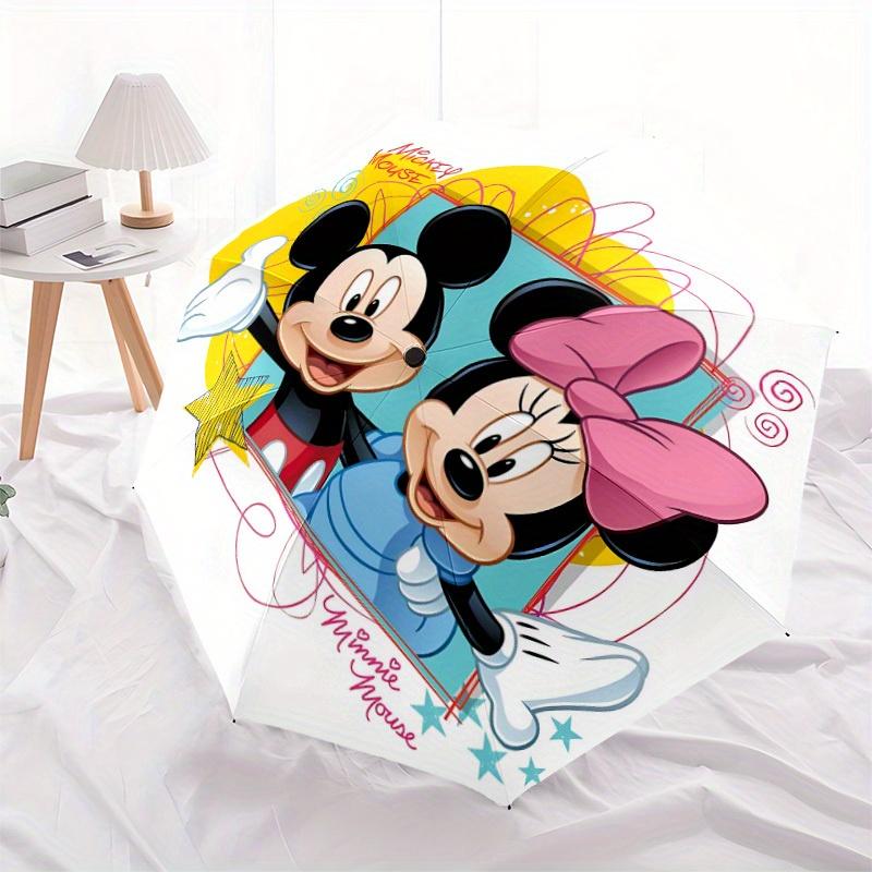 1pc Mickey, Minnie Automatic Open/close, All-Season Portable Folding Umbrella, Perfect Gift for Friends yy250807023