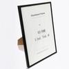 Certificate Frame Metal Photo Frame 9x13 13x18 21x30cm Pleixglass Inside Classic Minimalist Black Silver Desktop Picture Frame