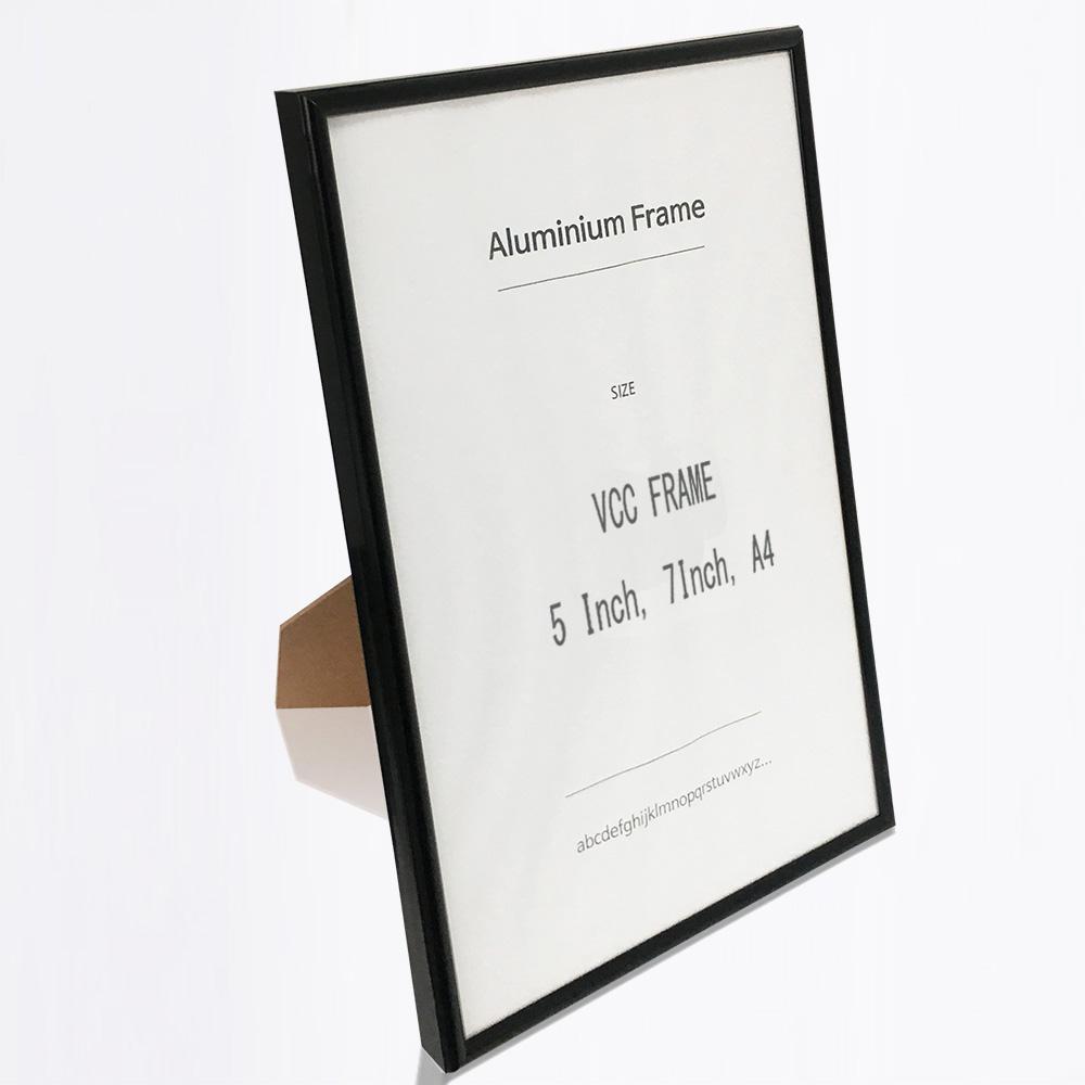 Certificate Frame Metal Photo Frame 9x13 13x18 21x30cm Pleixglass Inside Classic Minimalist Black Silver Desktop Picture Frame