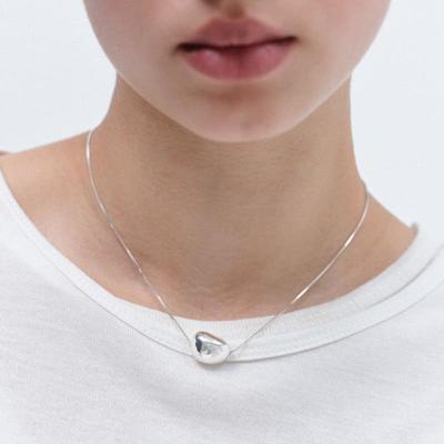 Еще одно ожерелье из слоистого камня (silver925)