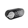 Bluetooth Speaker - G-30 - Black - Double Alarm Clock - Synchronized Colorful Lighting