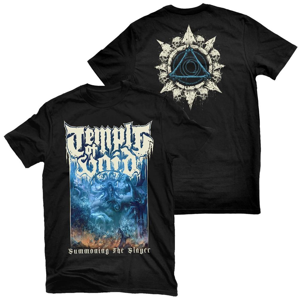 ХРАМ ПУСТОТЫ Призыв Убийцы Футболка НОВАЯ! Унисекс Футболка Relapse Records TS4689