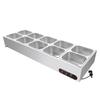 Commercial 12-Basin Tabletop Food Warmer