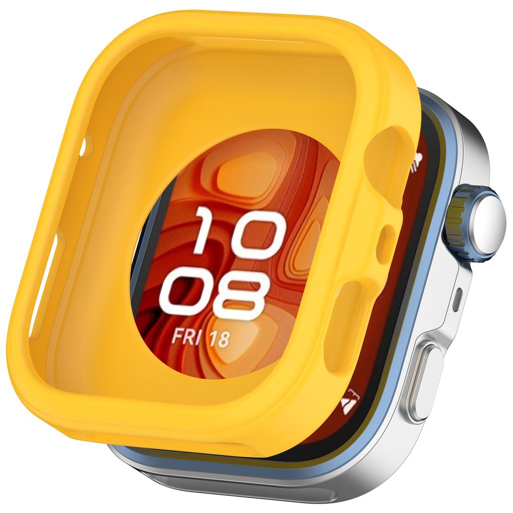 For Huawei Watch Fit 4 Pro Watch Case Soft Silicone Hollow Watch Frame Cover
