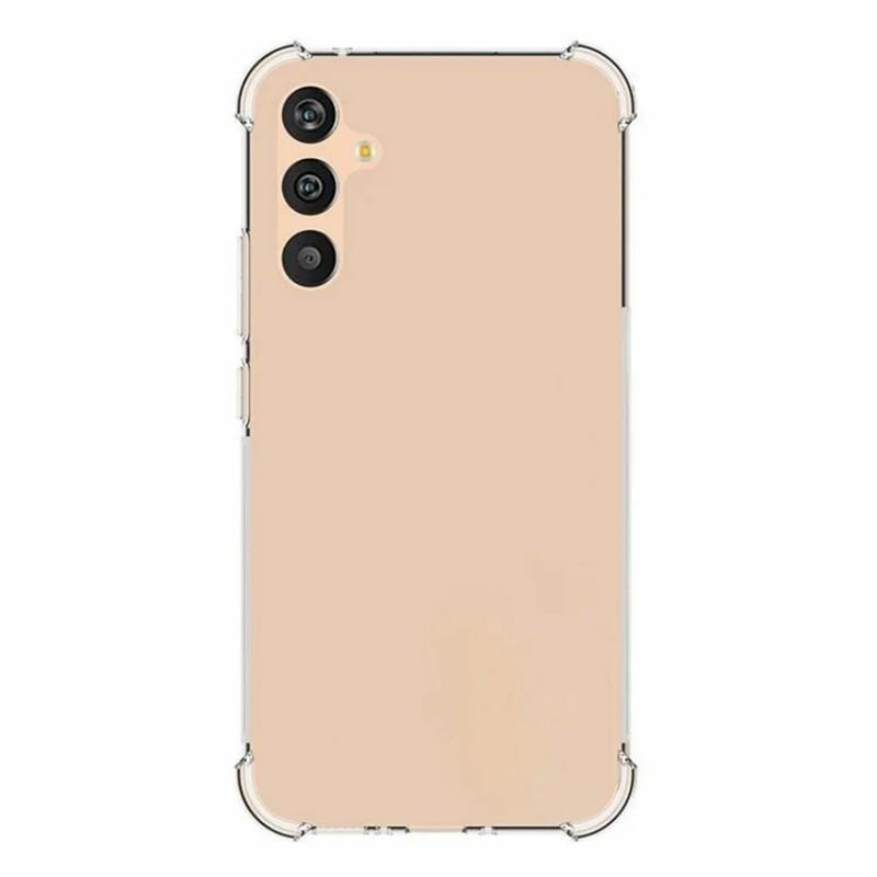 Прозрачный ТПУ чехол для Samsung Galaxy A34 5G WANLONFENG серии TM 2.0мм задняя крышка телефона