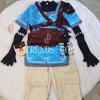 Linke Cosplay Costume Wig Linke Blue Tunic full set for Comic Con Role Play Linke Outfits Wig Linke full set