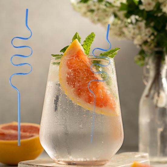 10 шт. соломинка для питья, устойчивая к укусам, гибкая, без BPA, пищевая прочность, искусственный кристалл, безопасная, здоровая соломинка для питья, подарок на вечеринку