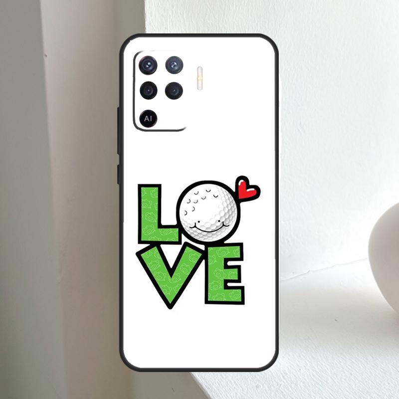 Golf Ball For OPPO A78 A98 A18 A38 A58 A5 A6 Pro A15 A17 A57 A16 A76 A96 A54 A74 A94 A40 A60 A80 Case