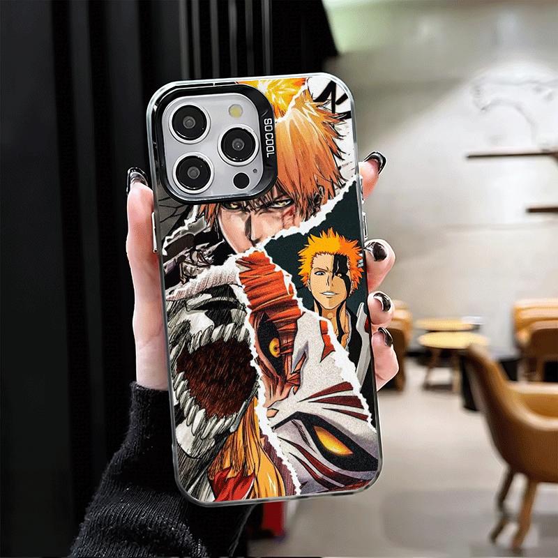 Мягкий чехол для телефона Bleach Kurosaki Ichigo для iPhone 15 16 17 Pro Max 17Air 16E 14 Plus 13 12 Mini Ударопрочный чехол Задняя крышка