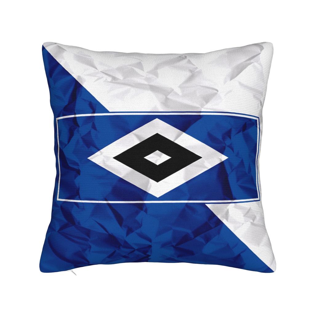 Hsv German Soccer Club Pillow Cover Hamburgers Sv Retro Trendy Pillow Case For Sofa Car Home Decor Custom Pillowcases Gift