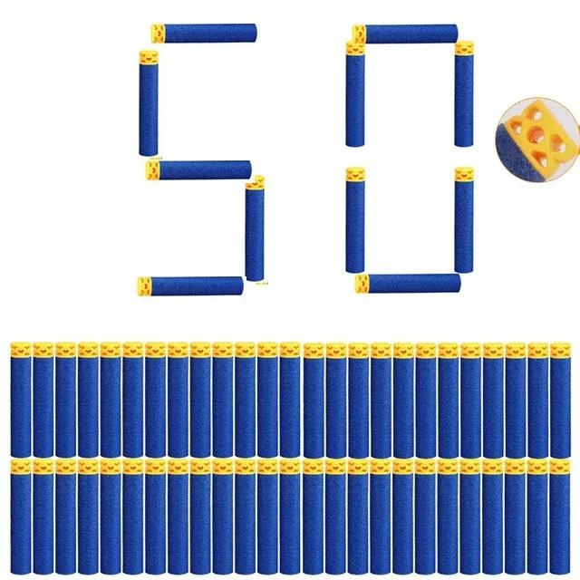 Сменные дротики Sffle для бластеров серии Elite, игрушечные пули EVS 7,2x1,2 см, совместимы с играми для вечеринок и командными играми