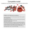 50Pcs/Set Silicone O-Ring Sealing Gasket For Coffee Machines O-Ring Seals Maintenance Set Compatible Coffee Machines Accessories