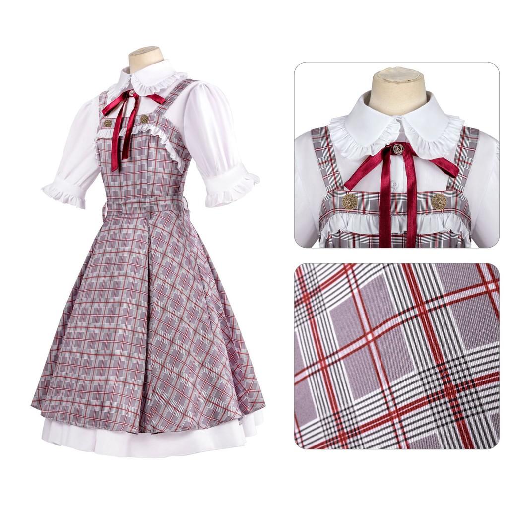 Костюм для косплея Манакаси Хондзё Кандзаки Манами из полиэстеровой ткани, предназначенный для аниме-конвенций и повседневной носки.