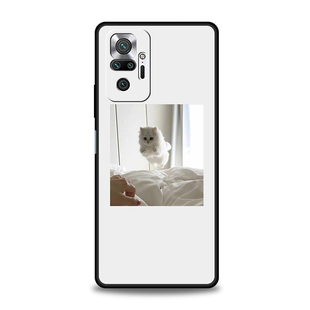 Чехол для телефона с милым щенком и котом для Xiaomi Redmi Note 13 12 5G 11 10 Pro Plus 4G 9S 9 8 7 9T 13C 10C 9C 9A, мягкий силиконовый чехол