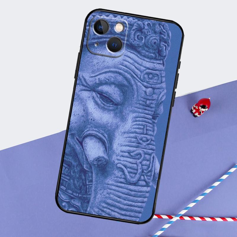 Чехол для телефона Гaneш Бог-Слон для iPhone 16 Pro 15 Pro 11 12 13 14 Pro Max Mini XR 16e 15 16 Plus Защитный чехол
