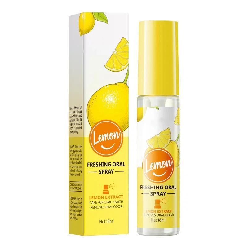 Освежитель для полости рта Спрей для полости рта Устраняет неприятный запах изо рта Длительный фруктовый портативный освежитель дыхания Освежающие средства по уходу за полостью рта