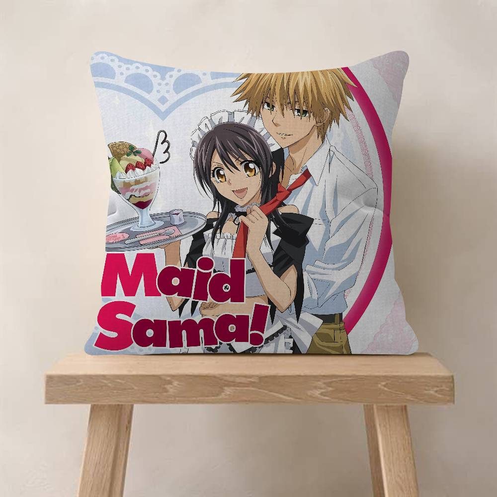 Anime MMaid Sama Cushion Office Cushion Pillowcase Car Cushion CoverXCM Lumbar Pillowcase Sofa Pillowcover