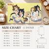 Музыкальное аниме в жанре slice-of-life K-On Коврик для пола Нескользящий Впитывающий коврик для пола Декоративный ковер для дома Ванной комнаты Спальни Прихожей