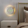 Led Digital Time Wall Clock With Pir Motion Sensor Night Light Home Clock Lamp
