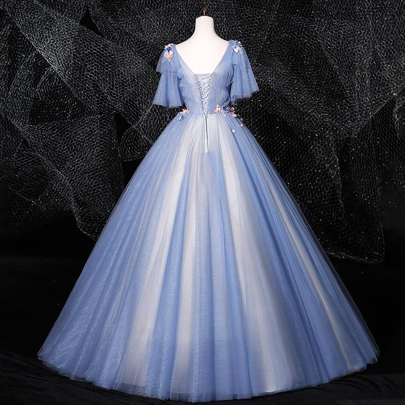 Women's A-line Ball Gown for Vocal Performances - Elegant Stage Hosting Costume