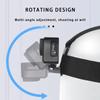Adjustable Head-Mounted Camera Fixed Stand For Gopro Insta360 Accessory For First Person Viewing Angle Cycling Shooting Headband