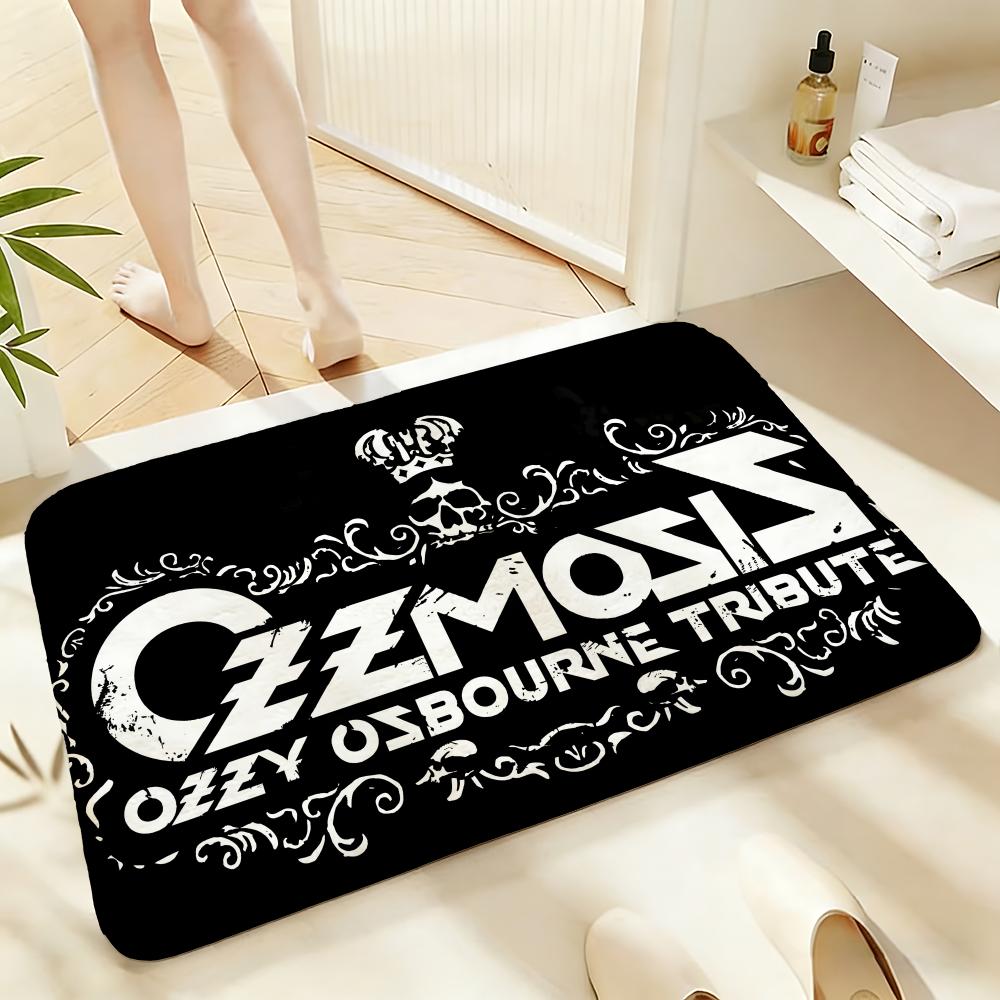 Soft Absorbent Non-Slip Rug Singer Ozzy Osbourne Floor Mat Home Decor Doormat Bedroom Floor Mat Shower Carpet