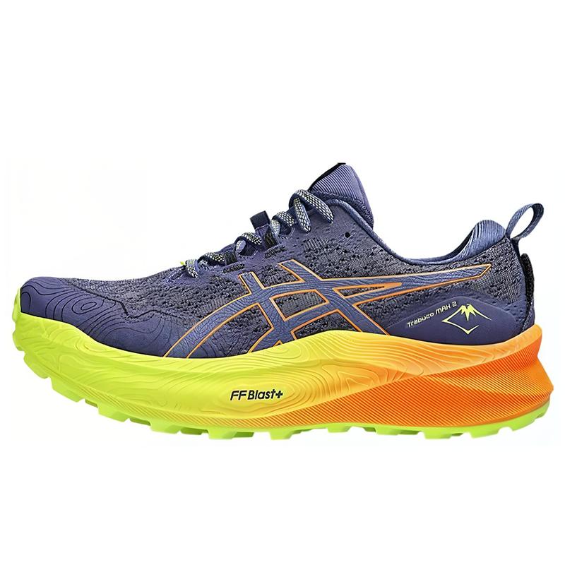Asics Trabuco Max 2 Deep Ocean Bright Orange Мужские кроссовки Синие 1011B606-401