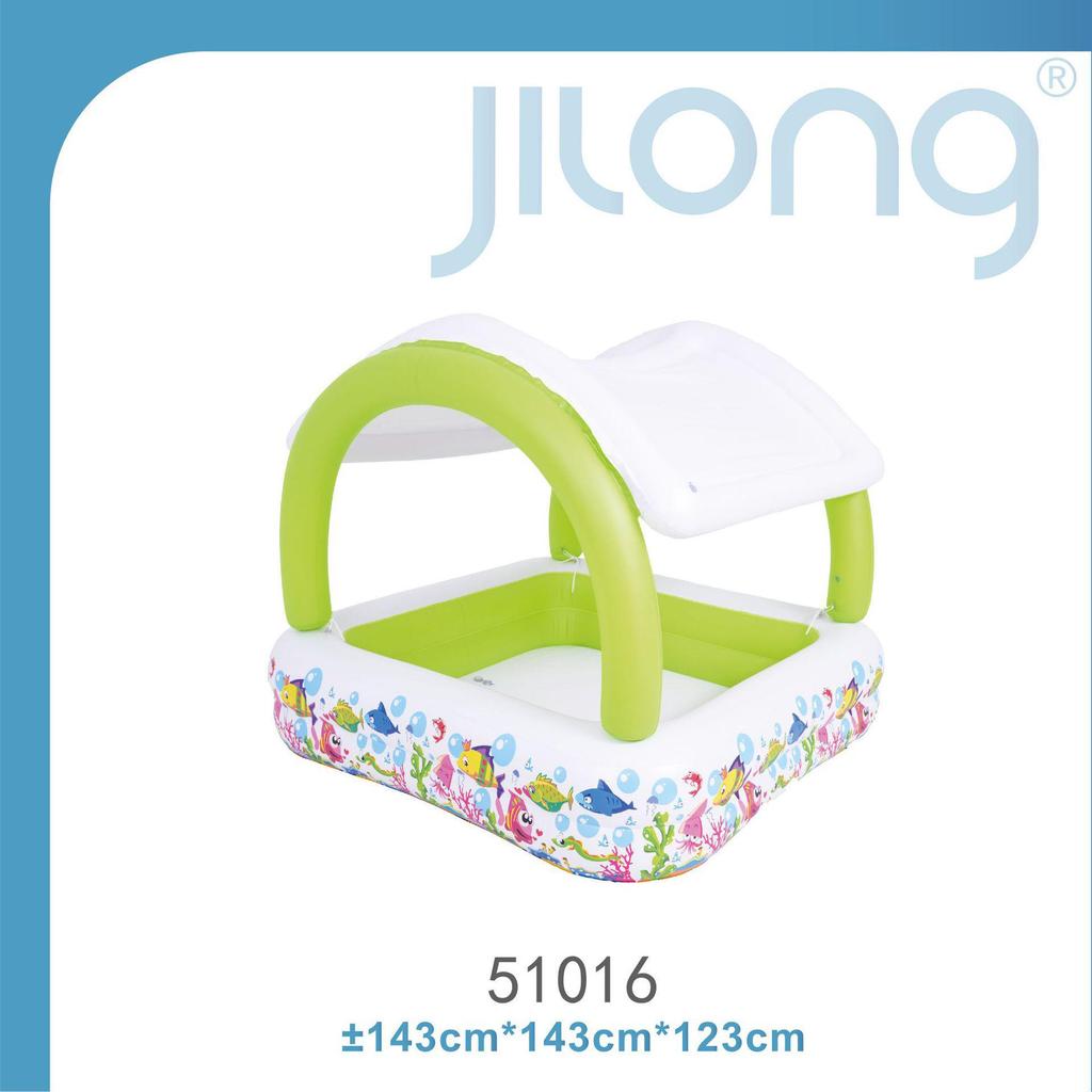 JILONG Large Outdoor Family Water Play Pool for Kids