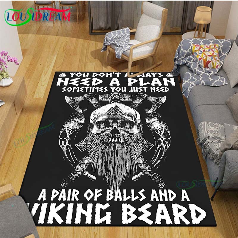 Скандинавские символы мифологии викингов, ковер, декор комнаты, напольные коврики, коврик для йоги, реквизит для фотосессии, коврик, подарок на день рождения