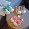 Children Canvas Shoes Mesh Breathable Girls Pink Sneakers Soft Nonslip Casual Shoes Boys Kids Fashion Walkers For Tennis