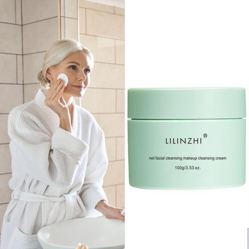 Gentle and Non-Irritating Triple-Action Makeup Remover for Eye, Lip, and Face with Deep Cleaning, Refreshing, and Non-Greasy Formula