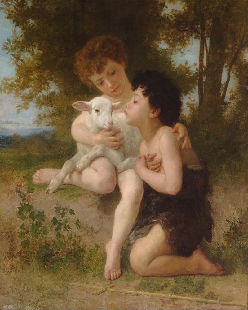 Художник Уильям Бугро Знаменитые Классические Портреты Винтажное Произведение Искусства Постер Холст Картины Настенное Искусство Картинки Домашний Декор