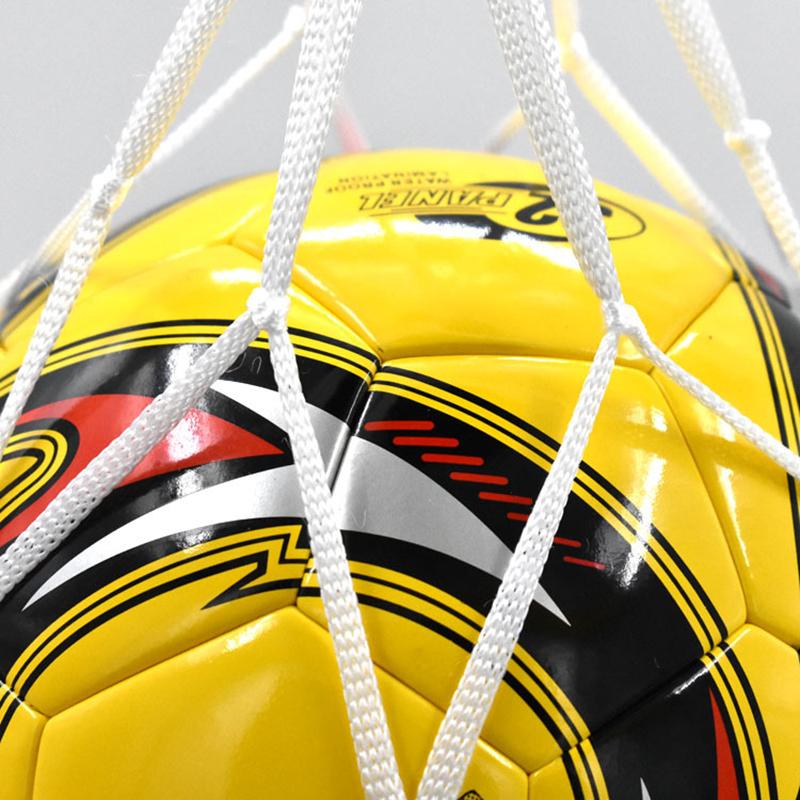 Футбольная сетка сумка нейлоновая сильная для хранения одного мяча переносное портативное оборудование для спорта на открытом воздухе футбол баскетбол волейбол