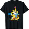 The Simpsons Family Donut Reach T-Shirt