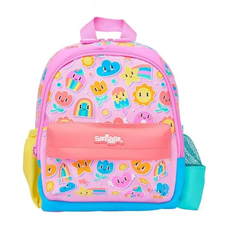 Рюкзак Smiggle Animal для детей дошкольного возраста, мальчиков и девочек, с прочным дизайном из холста, со специальными персонажами
