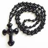 Classic Religious Style Fashion Pendant Amulet Jewelry Pendant Beaded Necklace New Cross  Christian