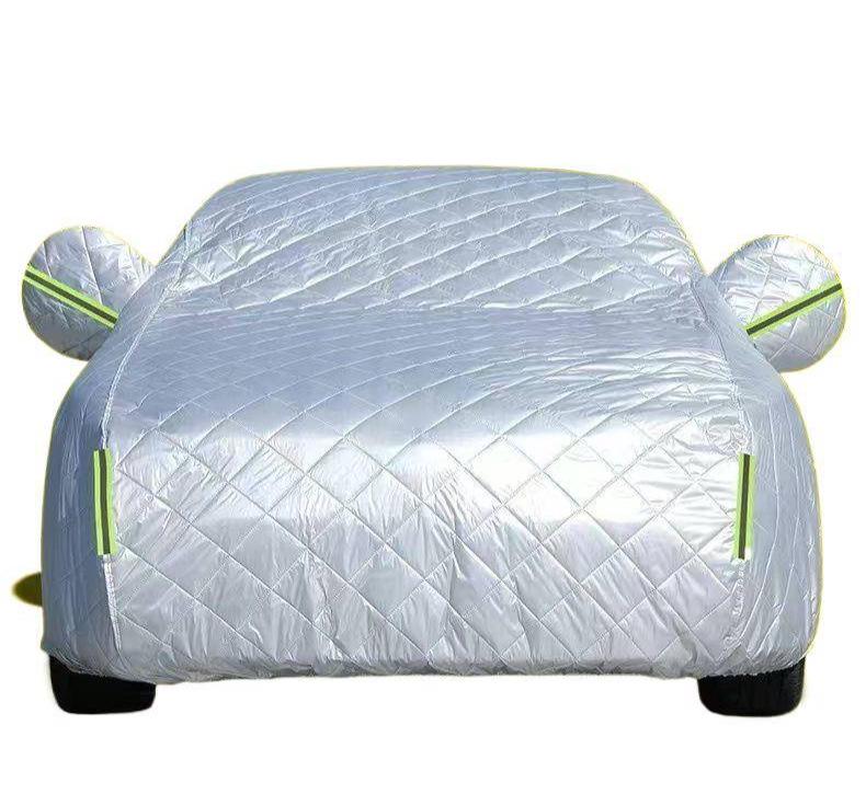 Всесезонное хлопковое одеяло-чехол для автомобиля Honda CR-V: Защита от града, солнца, мороза и снега.