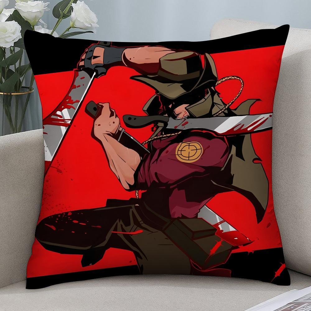 Подушка с принтом Team Fortress 2 (TF2), короткий плюш, чехол для подушки, декоративный подарок для дивана, дома, двусторонний принт