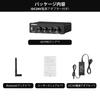 AIYIMA A01 Pro 100 Вт x 2 Усилитель Bluetooth Класса D Интегральный усилитель TPA3116 Канальный усилитель мощности Приемник с выходом AUX и адаптером питания DC 24 В